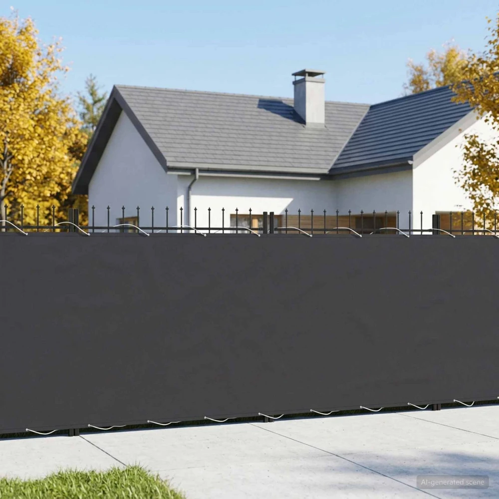 Balkono privatumo ekranas 180 x 800 cm Audinys su PU danga