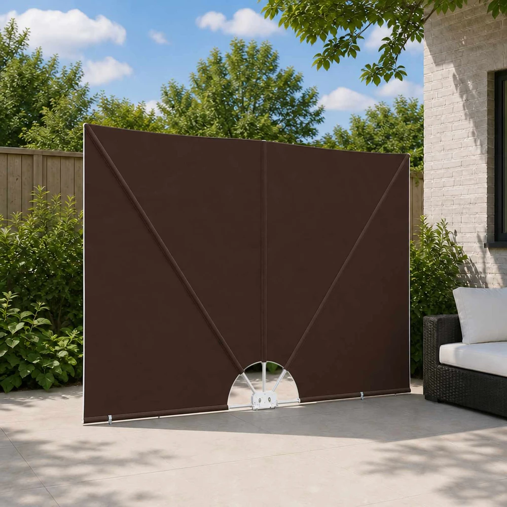Balcony Privacy Screen Stačiakampio 200 x 400 cm Poliesteris