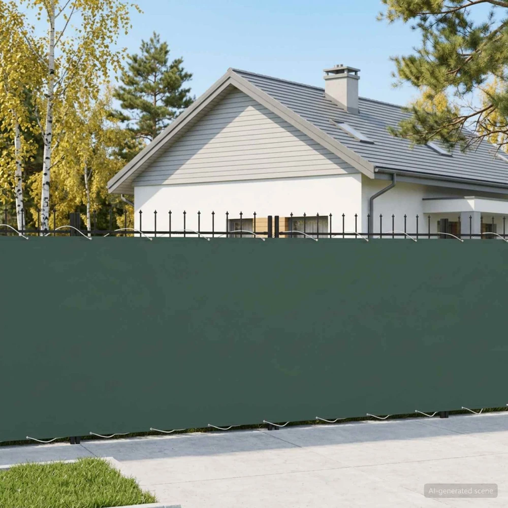 Balkono privatumo ekranas 200 x 500 cm Audinys su PU danga