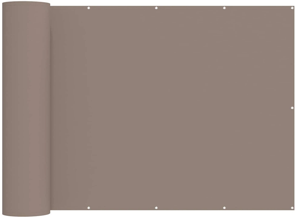 Balkono privatumo ekranas 200 x 500 cm Audinys su PU danga