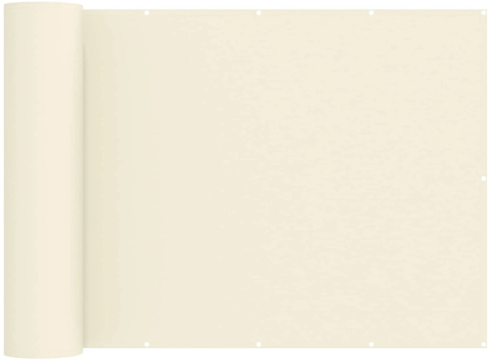 Balkono privatumo ekranas 200 x 600 cm Audinys su PU danga