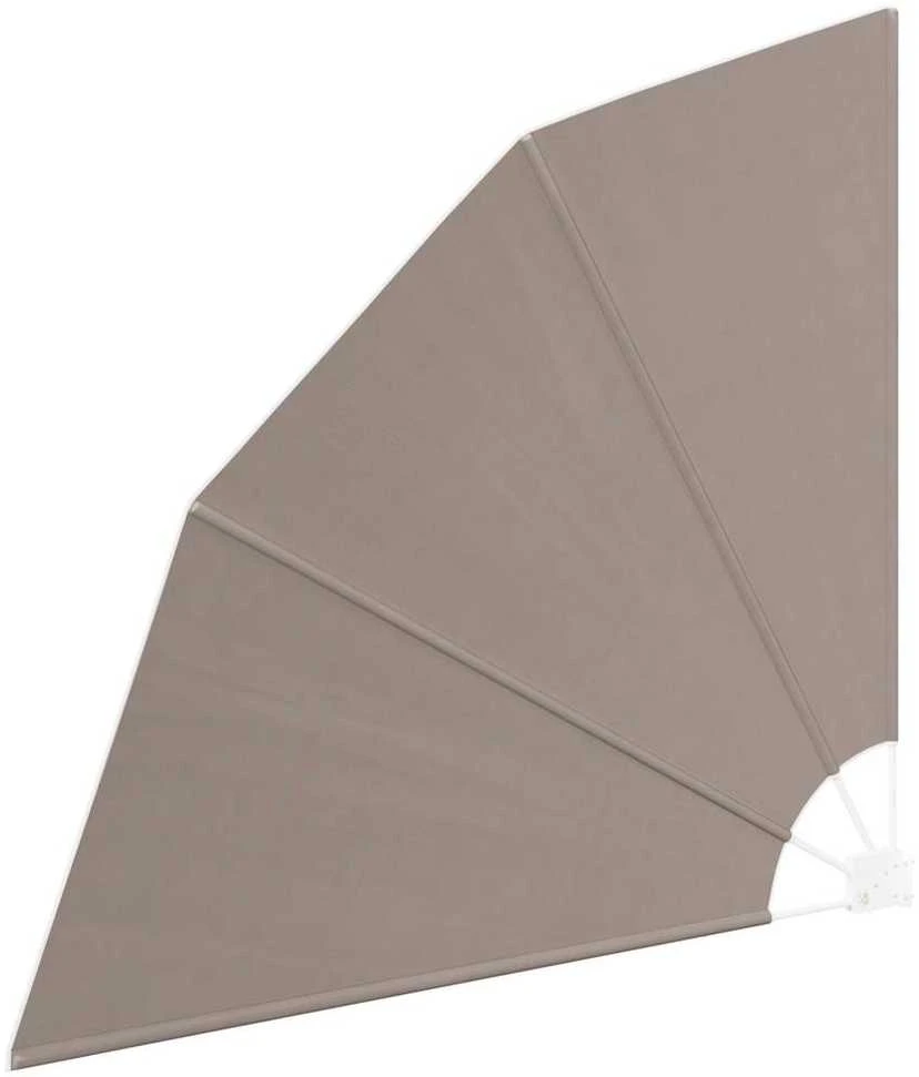 Balkono privatumo ekranas 140 x 140 cm Poliesteris Taupe