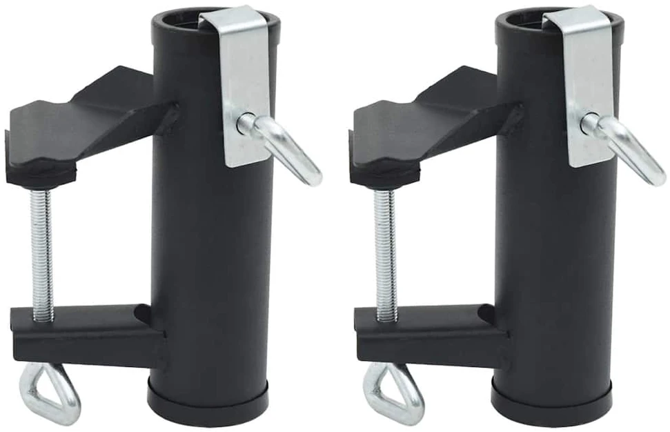 Balkono skėčio spaustukai, 2vnt., 25–38mm, plienas