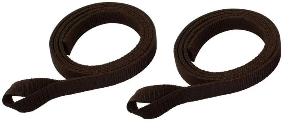 Balnas, galvos ir krūtinės dirželiai, tikra oda, 15", rudas
