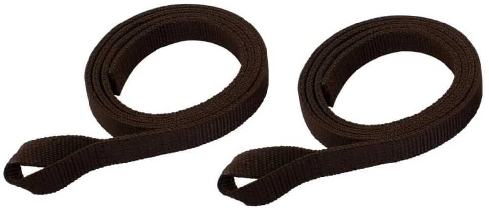 Balnas, galvos ir krūtinės dirželiai, tikra oda, 17", rudas