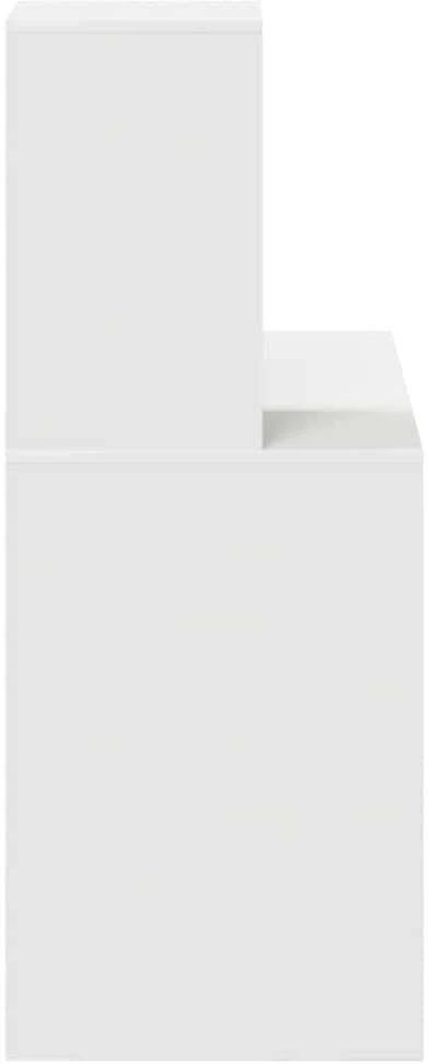 Stalas Balta 102 x 50 x 124 cm Apdirbta mediena