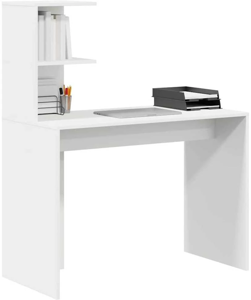 Stalas Balta 102 x 50 x 124 cm Apdirbta mediena