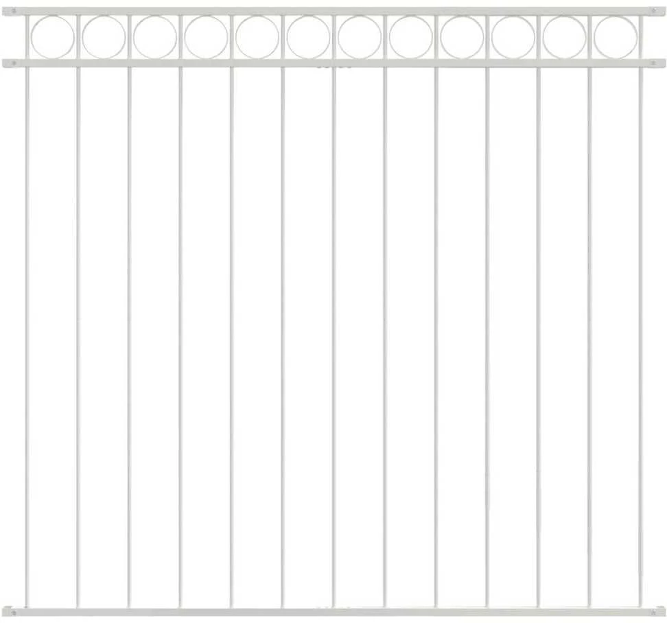 Tvorelių elementas ASSEN 170 x 150 cm Plienas Balta