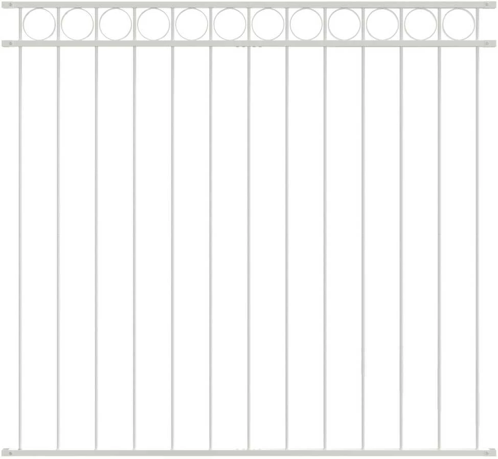 Tvorelių elementas ASSEN 170 x 150 cm Plienas Balta