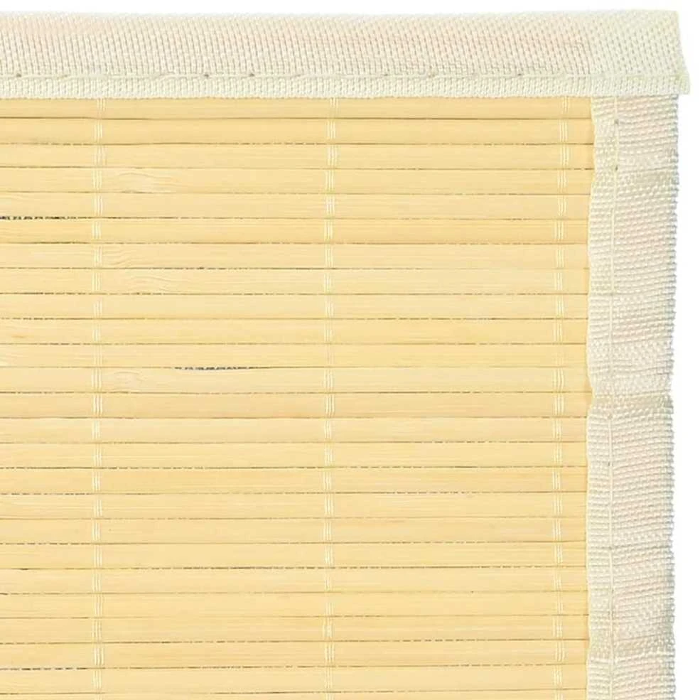Bambukinis kilimas, 100x160 cm, natūralios spalvos