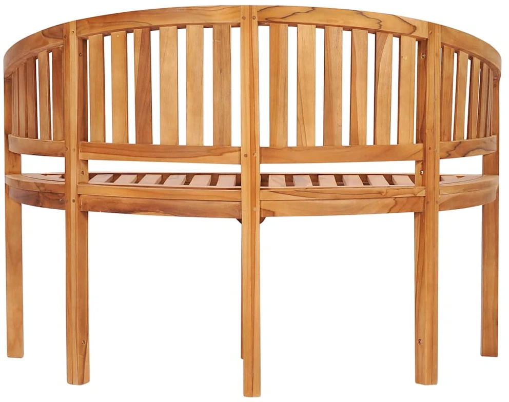 Banano formos suoliukas, 120cm, tikmedžio medienos masyvas
