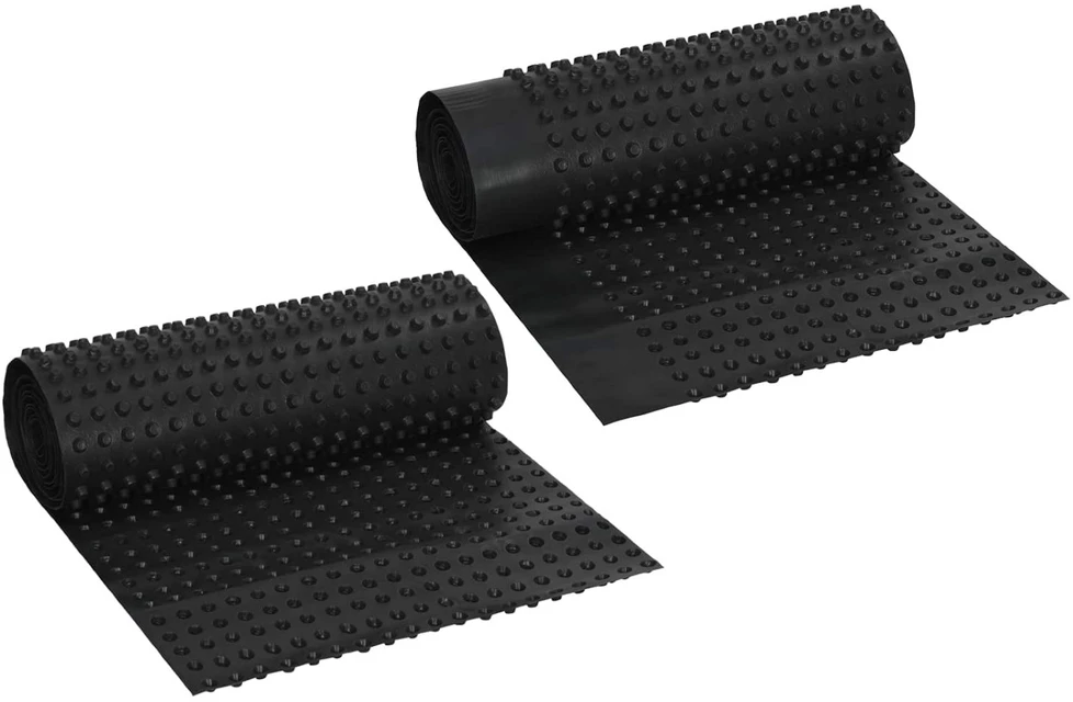 Banguota drenažo plokštė 2 vnt. Juoda 0,5 x 20 m HDPE