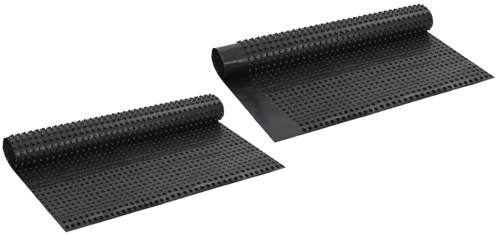 Banguota drenažo plokštė 2 vnt. Juoda 1 x 20 m HDPE