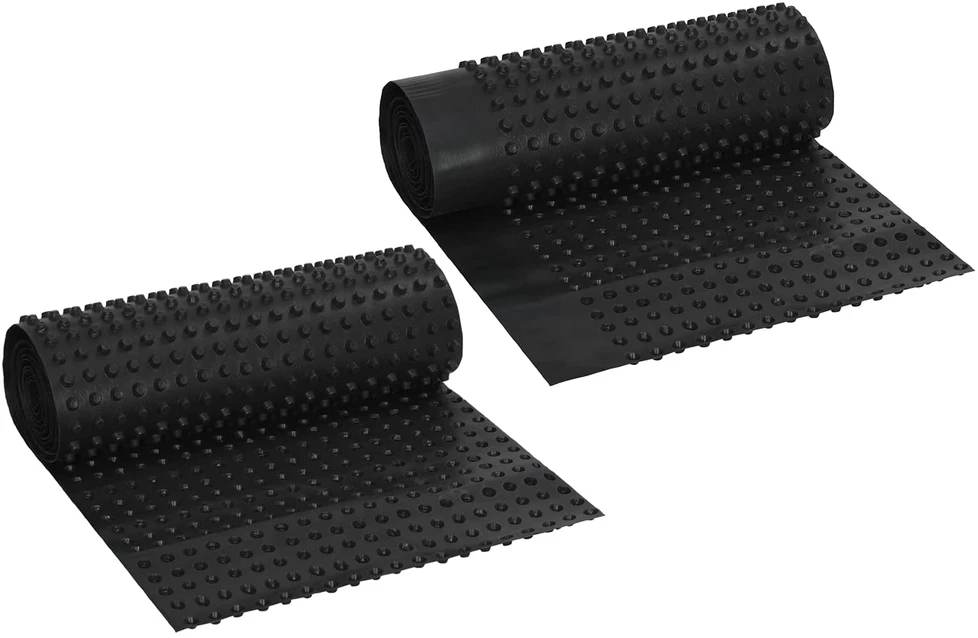 Banguota drenažo plokštė 2 vnt. Juoda 0,5 x 20 m HDPE