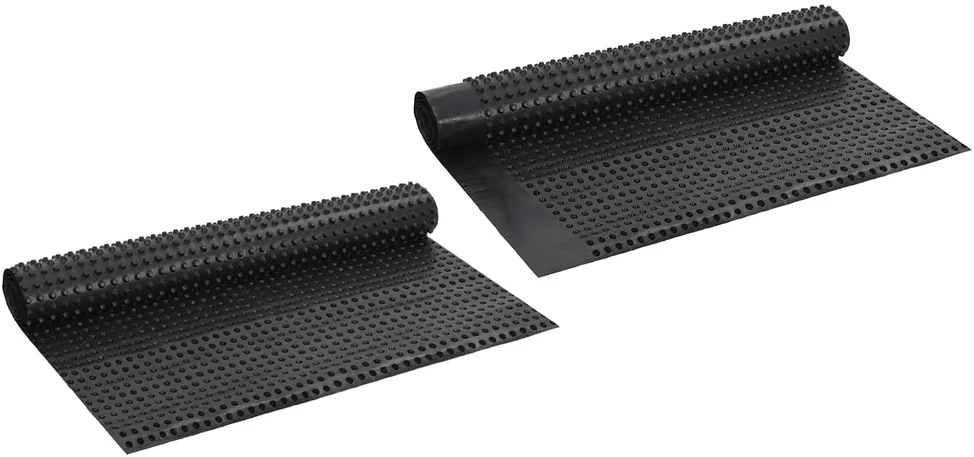 Banguota drenažo plokštė 2 vnt. Juoda 1 x 20 m HDPE