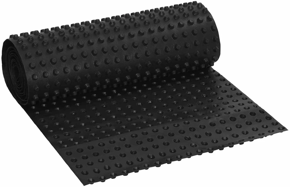 Banguota drenažo plokštė Juoda 0,5 x 10 m HDPE