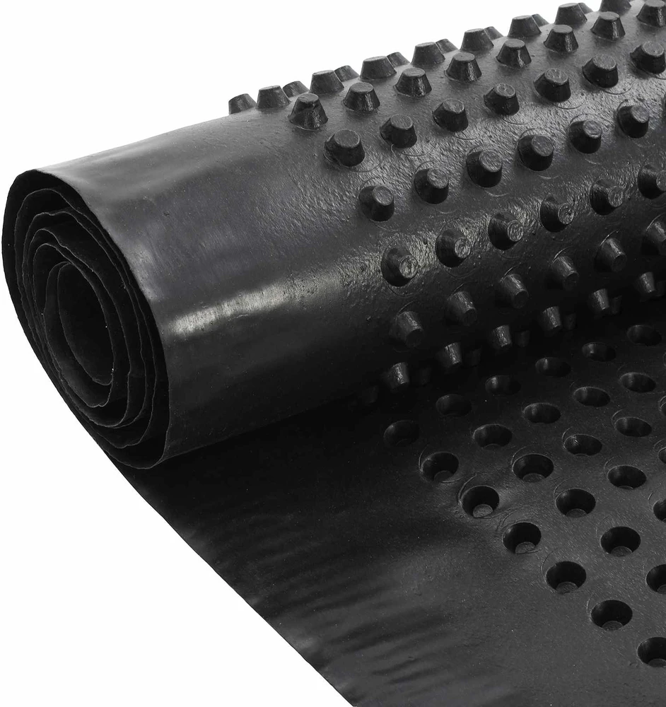 Banguota drenažo plokštė Juoda 1 x 10 m HDPE