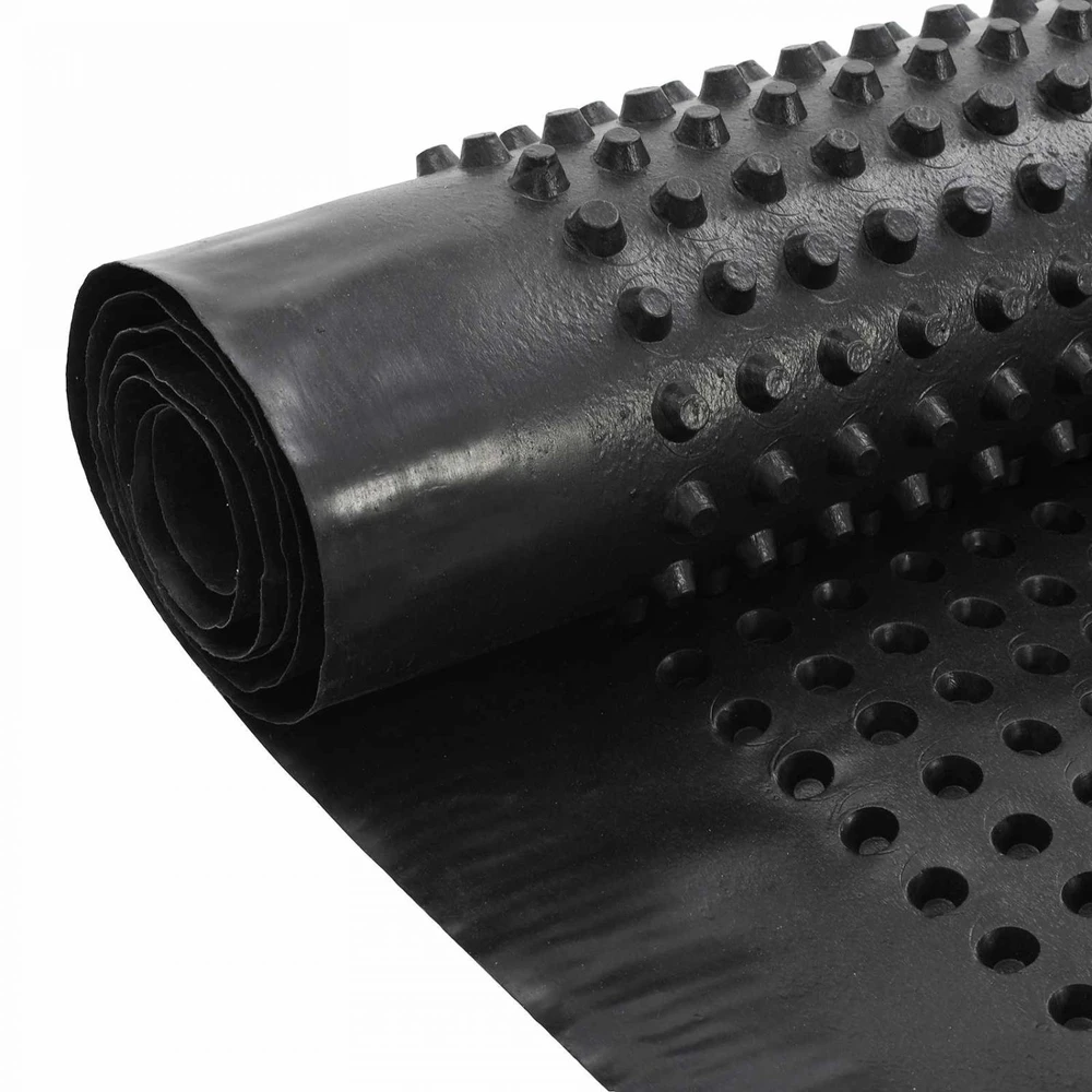 Banguota drenažo plokštė Juoda 1 x 20 m HDPE