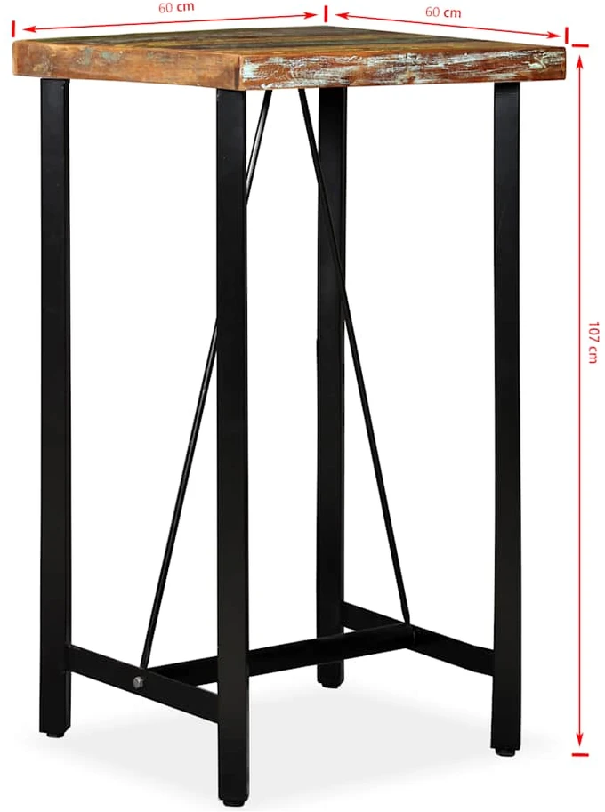 Baro komplektas, 3d., tvirta perdirbta mediena