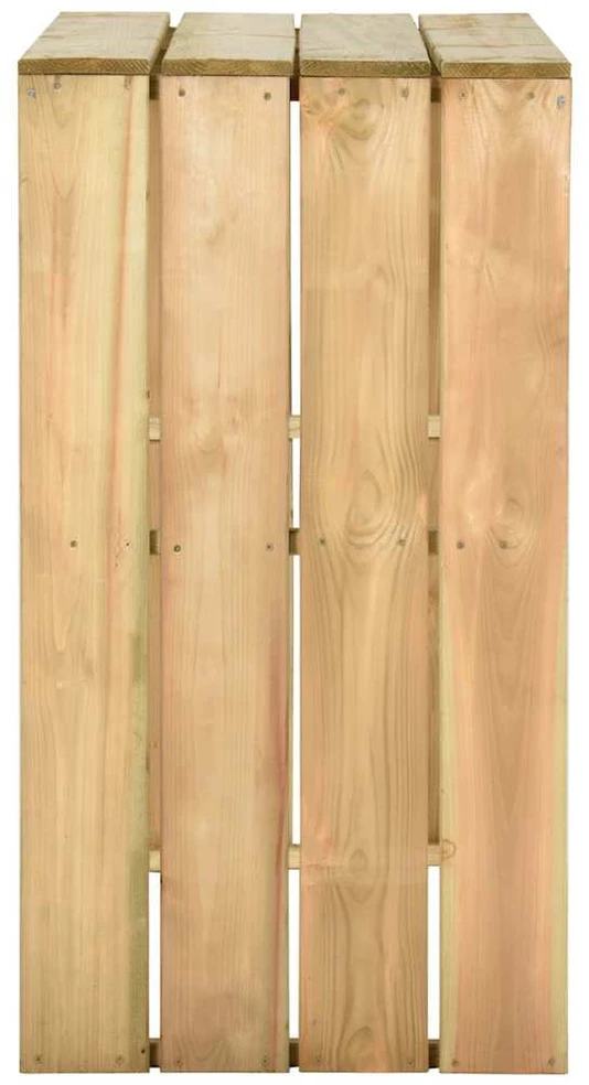 Baro stalas, 100x60x110cm, impregnuota pušies mediena