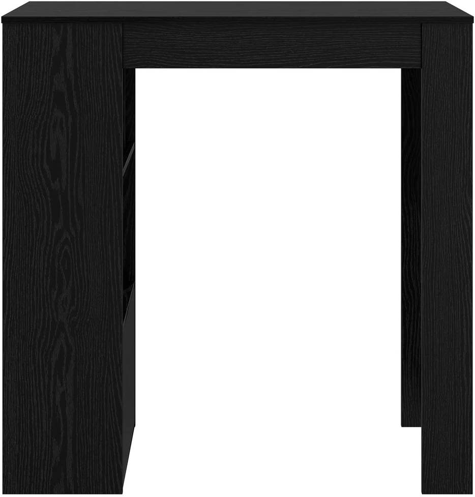 Baro stalas 102 x 50 x 103,5 cm Apdirbta mediena Juodas ąžuolas