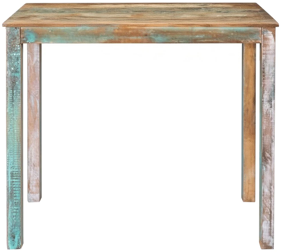 Baro stalas 110 x 55 x 100 cm Kieta atnaujinta mediena