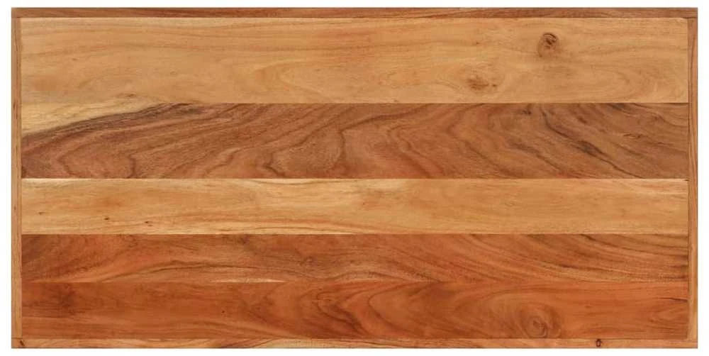 Baro stalas, 110x55x107cm, akacijos medienos masyvas ir geležis