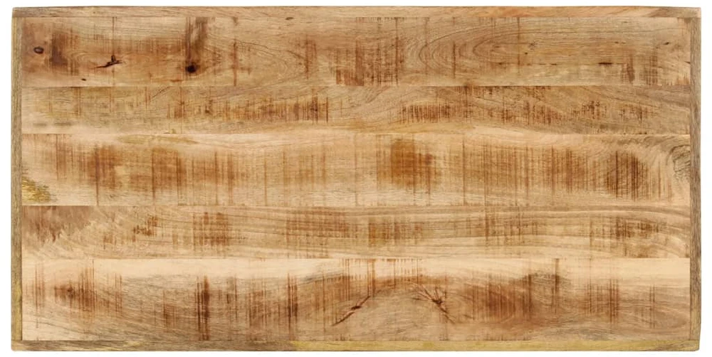 Baro stalas, 110x55x107cm, mango medienos masyvas ir geležis