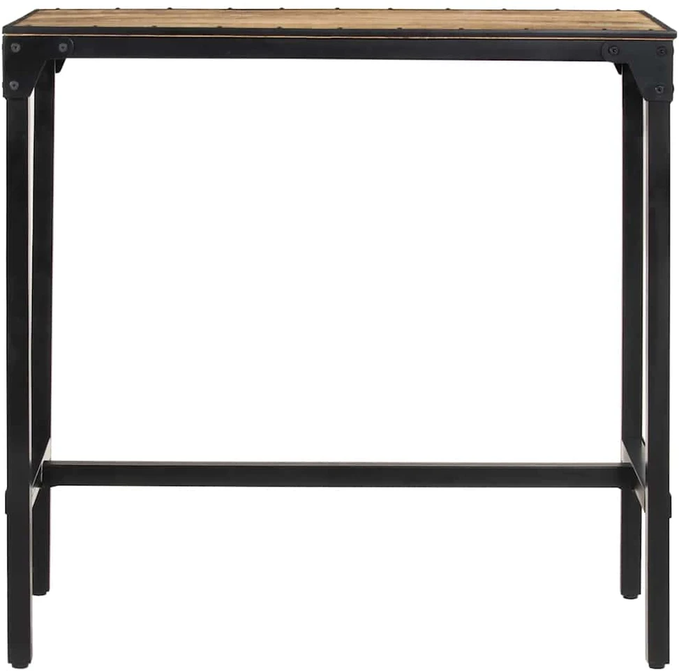 Baro stalas, 110x55x107cm, neapdorotos mango medienos masyvas