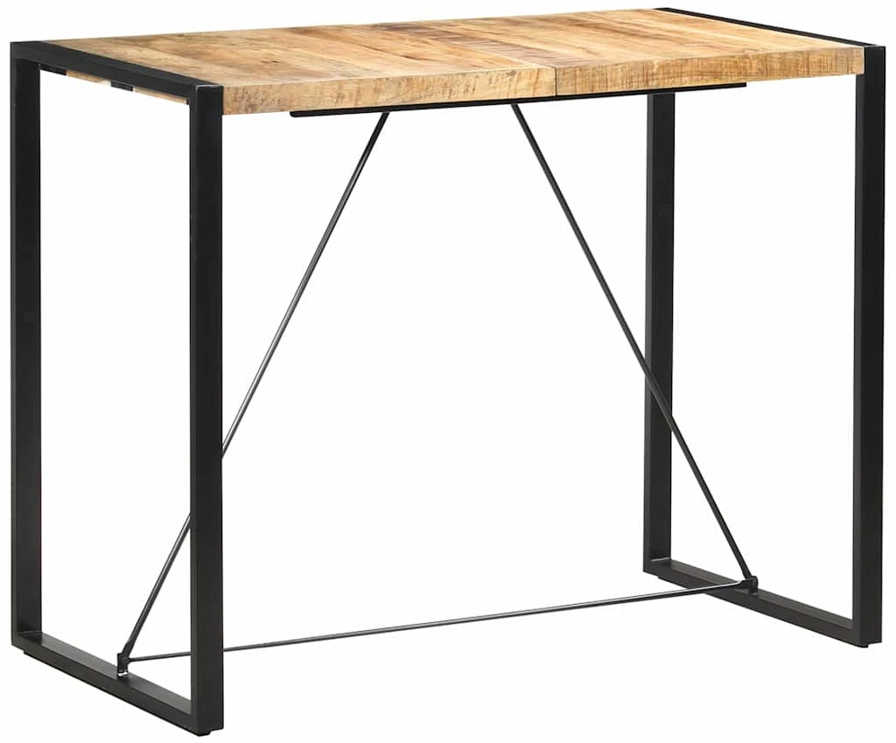 Baro stalas, 140x70x110cm, mango medienos masyvas