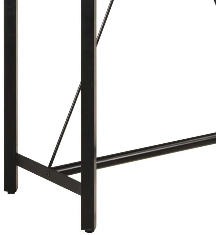 Baro stalas, 150x70x107cm, mango medienos masyvas ir geležis