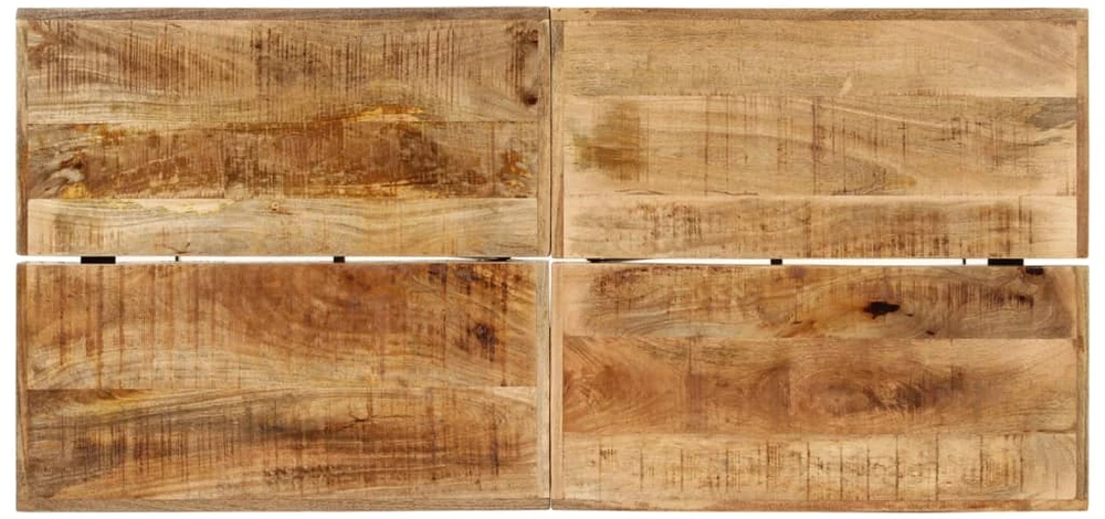 Baro stalas, 150x70x107cm, mango medienos masyvas ir geležis