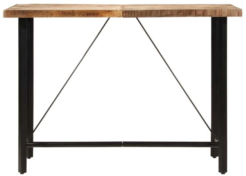 Baro stalas, 150x70x107cm, mango medienos masyvas ir geležis