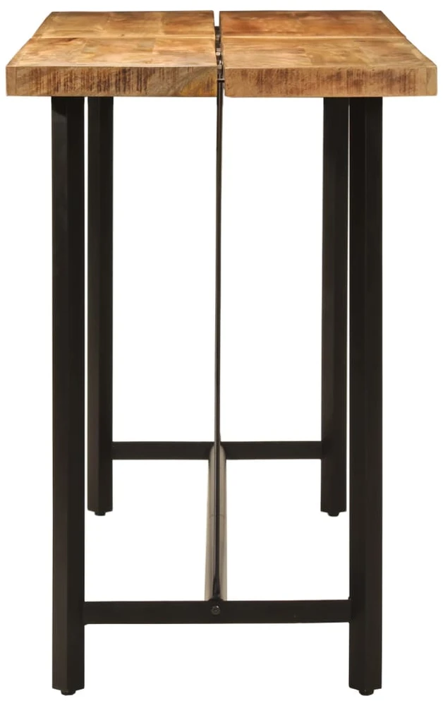 Baro stalas, 180x70x107cm, mango medienos masyvas ir geležis