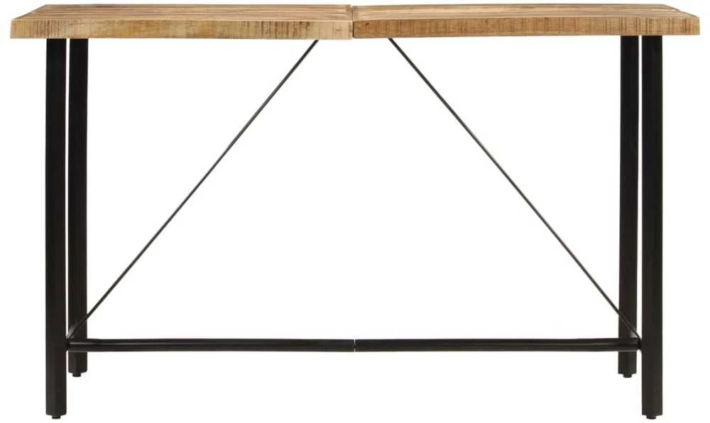 Baro stalas, 180x70x107cm, mango medienos masyvas ir geležis