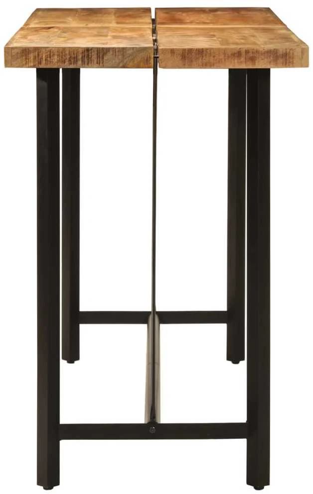 Baro stalas, 180x70x107cm, mango medienos masyvas ir geležis