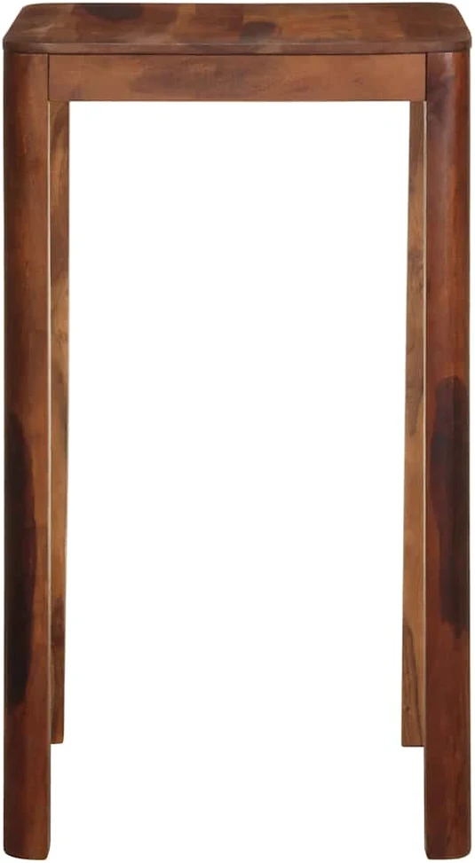 Baro stalas 60x60x107 cm Akacijos masyvo