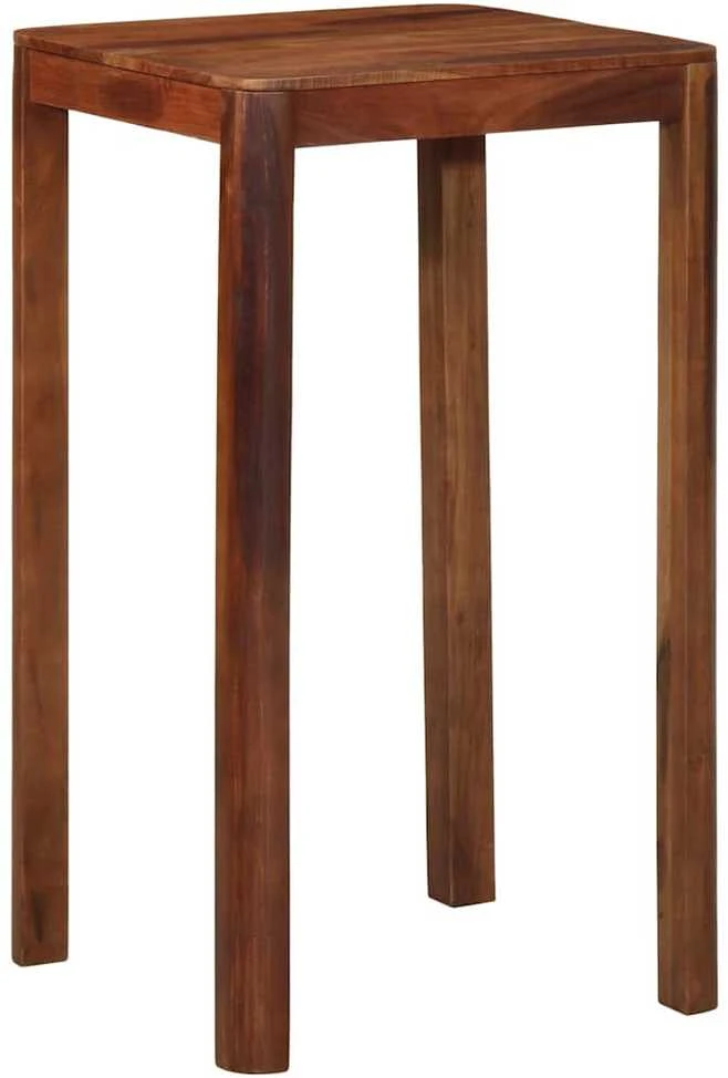 Baro stalas 60x60x107 cm Akacijos masyvo
