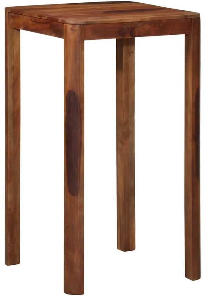 Baro stalas 60x60x107 cm Akacijos masyvo