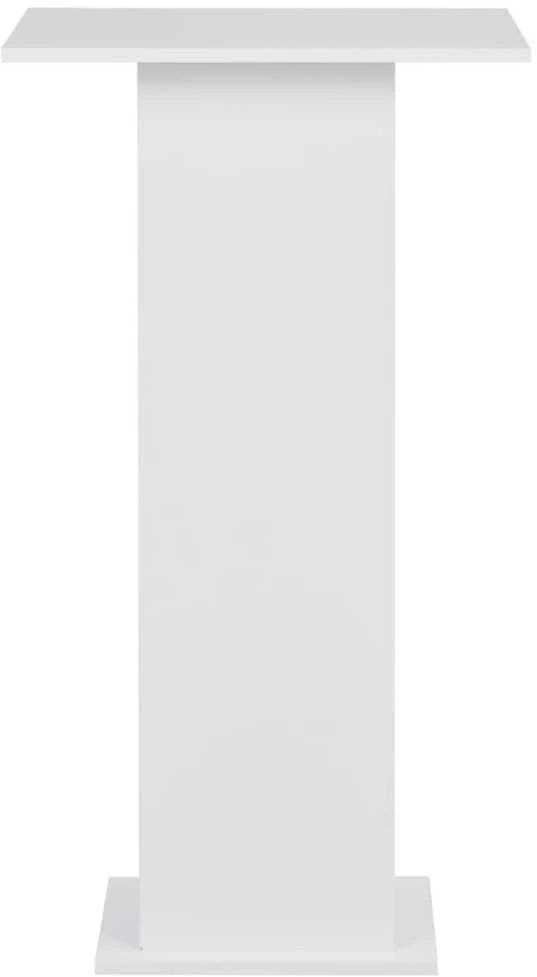 Baro stalas, 60x60x110cm, baltas