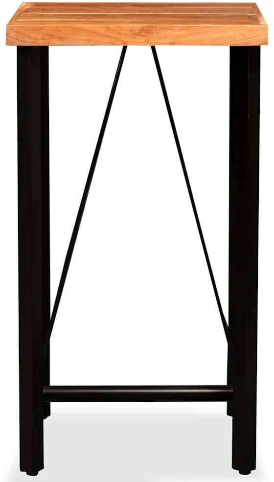 Baro stalas, akacijos mediena, 60x60x107 cm