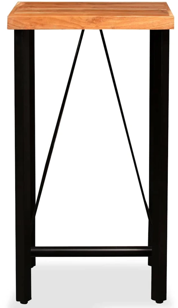 Baro stalas, akacijos mediena, 60x60x107 cm