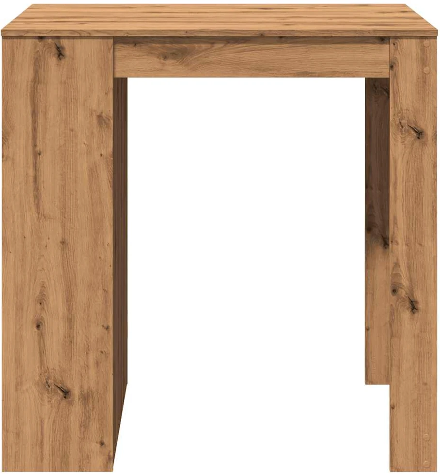 Baro stalas, artisano ąžuolo, 102x70x103,5cm, apdirbta mediena