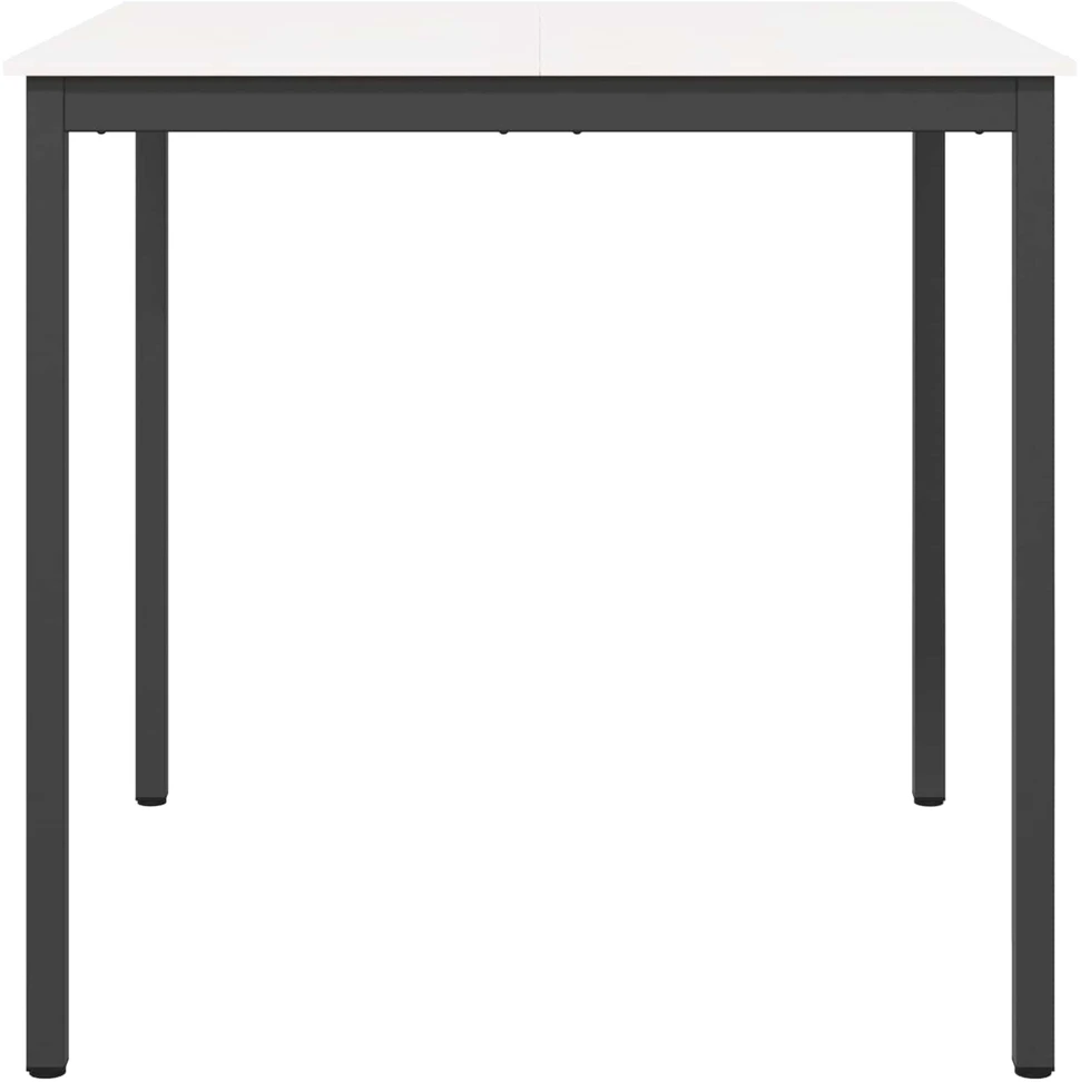 Baro stalas Balta 110 x 110 x 105 cm Kietos pušies mediena