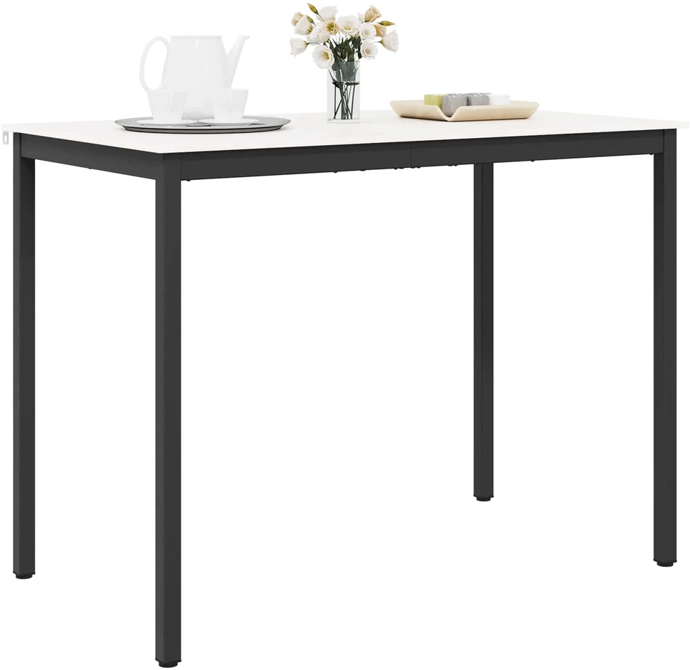 Baro stalas Balta 140 x 80 x 105 cm Kietos pušies mediena