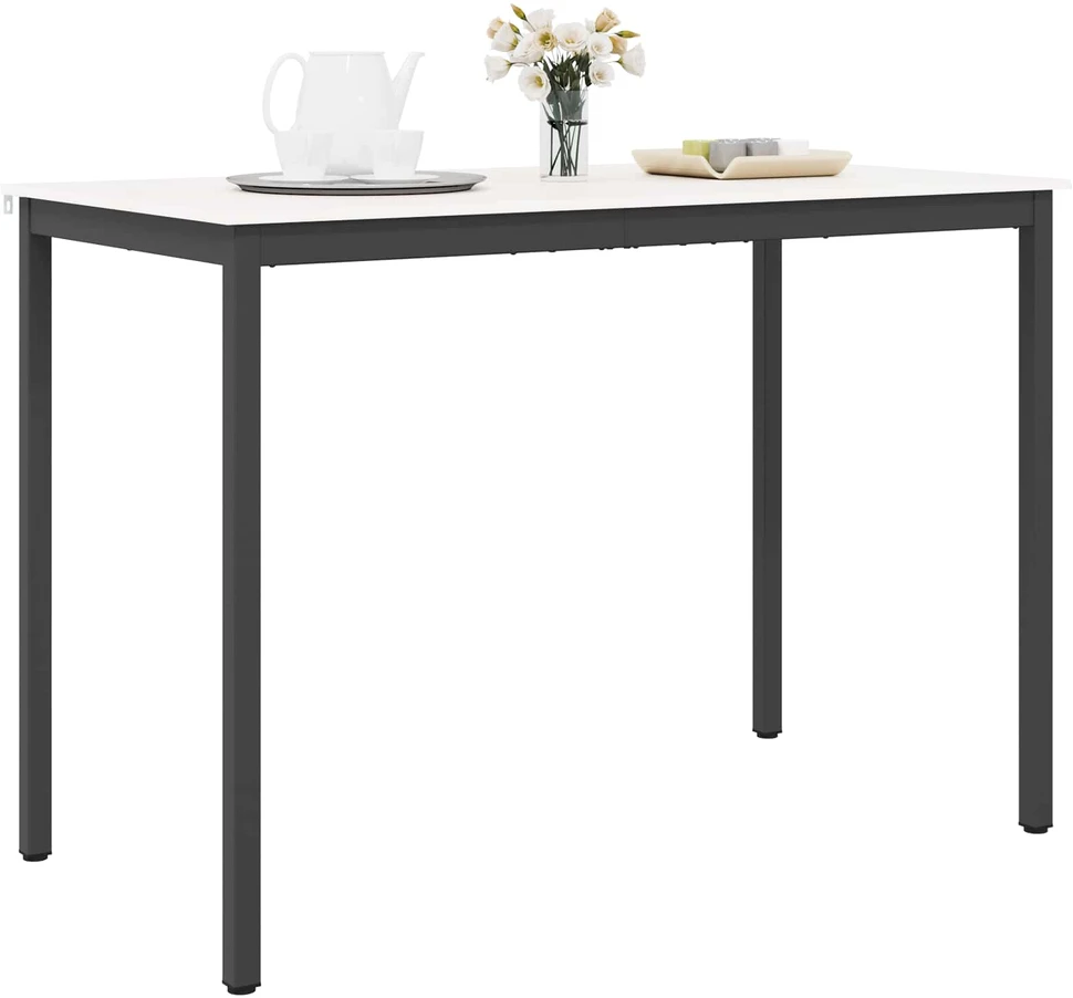 Baro stalas Balta 150 x 80 x 105 cm Kietos pušies mediena