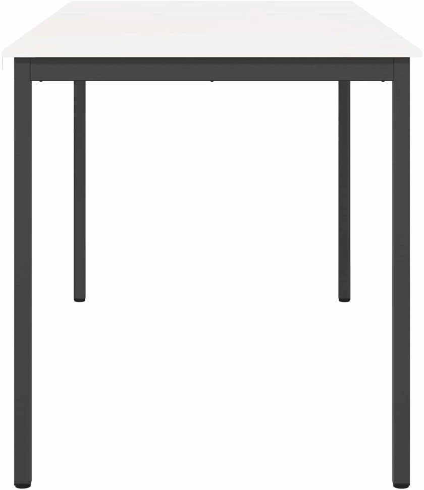 Baro stalas Balta 200 x 100 x 105 cm Kietos pušies mediena