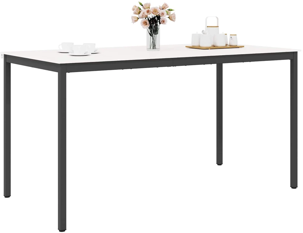 Baro stalas Balta 200 x 100 x 105 cm Kietos pušies mediena