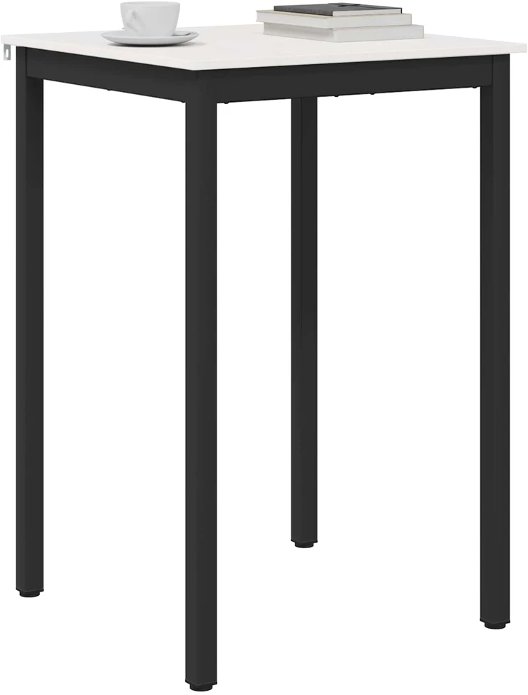 Baro stalas Balta 70 x 70 x 105 cm Kietos pušies mediena