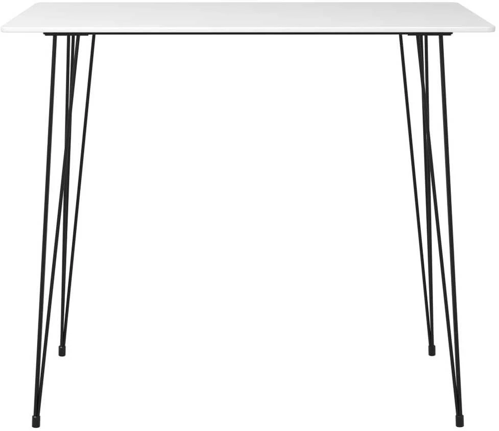 Baro stalas, baltos spalvos, 120x60x105cm